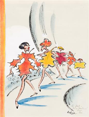LEE LORENZ (1933- ) Fall Fashions. [NEW YORKER COVER]